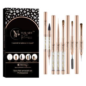 5pcs Nail Art Brush Set Professional.
